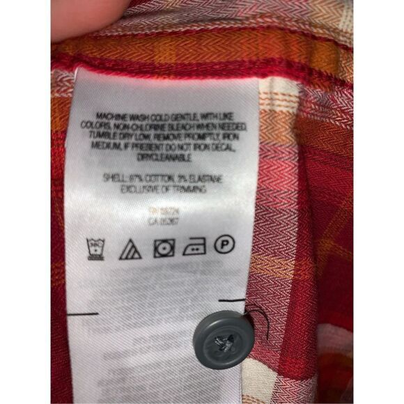 Columbia Plaid Casual Button Down Shirt 2XT - Picture 9 of 10